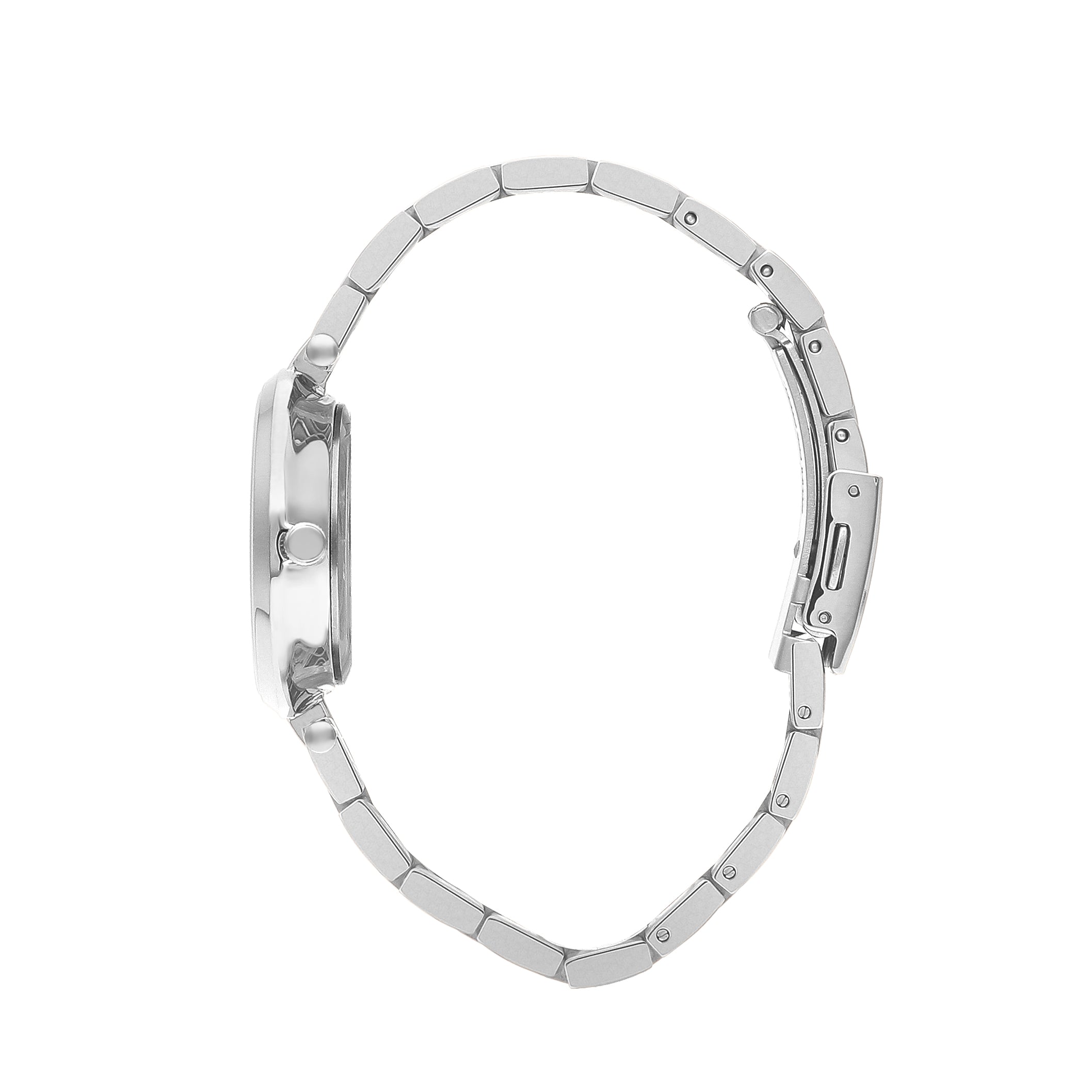 Lee Cooper Women's Silver & Rose Gold Analog Stainless Steel Strap Watch – LC07591.530