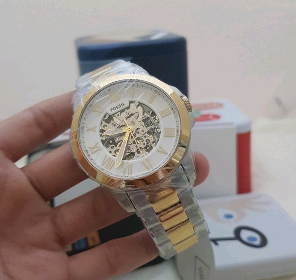 Fossil Analog Silver Dial Men's Watch ME3112