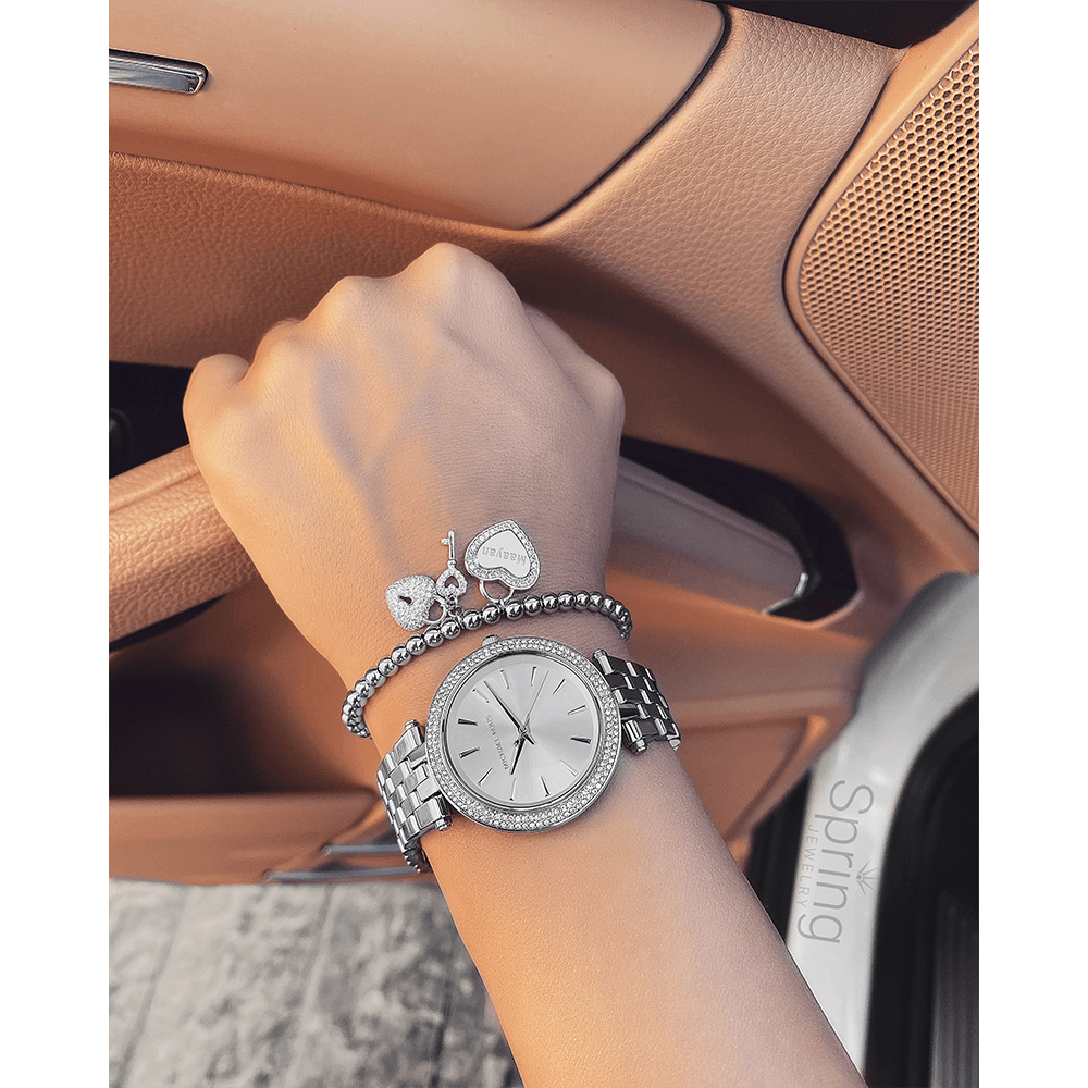 Michael Kors Mini Silver Darci Women's Watch MK3429