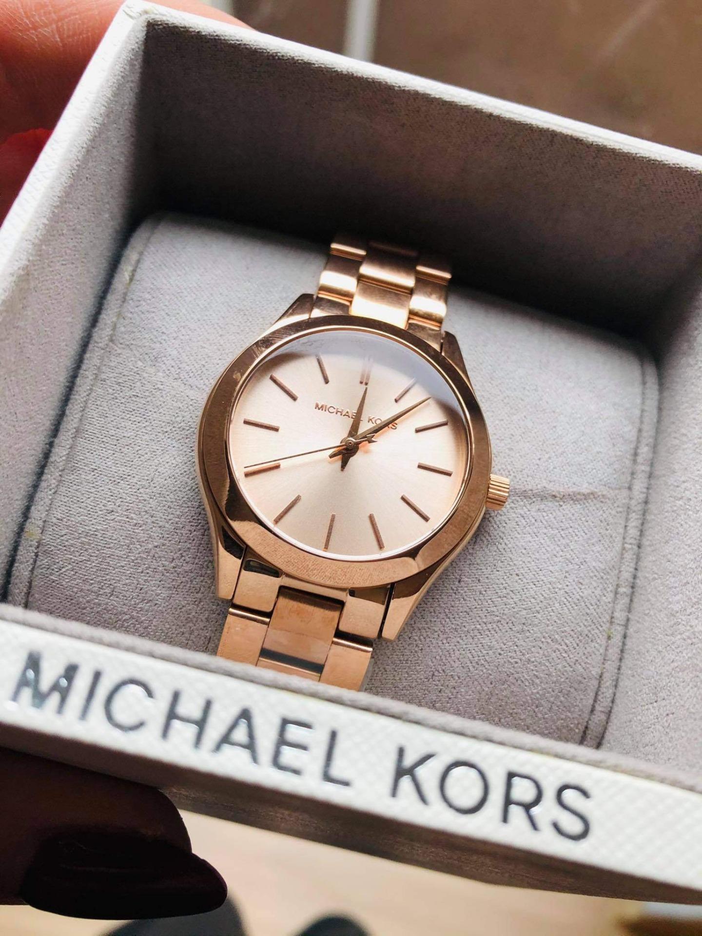 Michael Kors Mini Slim Runway Ladies Watch MK3513