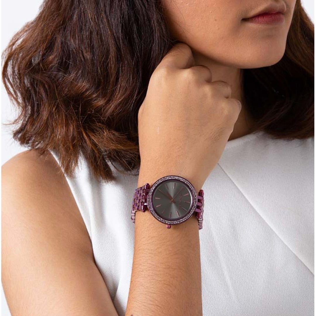 Michael Kors Darci Gunmetal Dial Ladies Watch MK3554