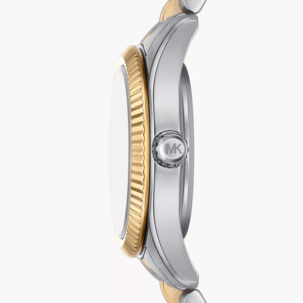 Michael Kors Lexington Three-Hand Silver Dial Two Tone Steel Strap Watch for Women - MK4815 mk4815 - Image 2