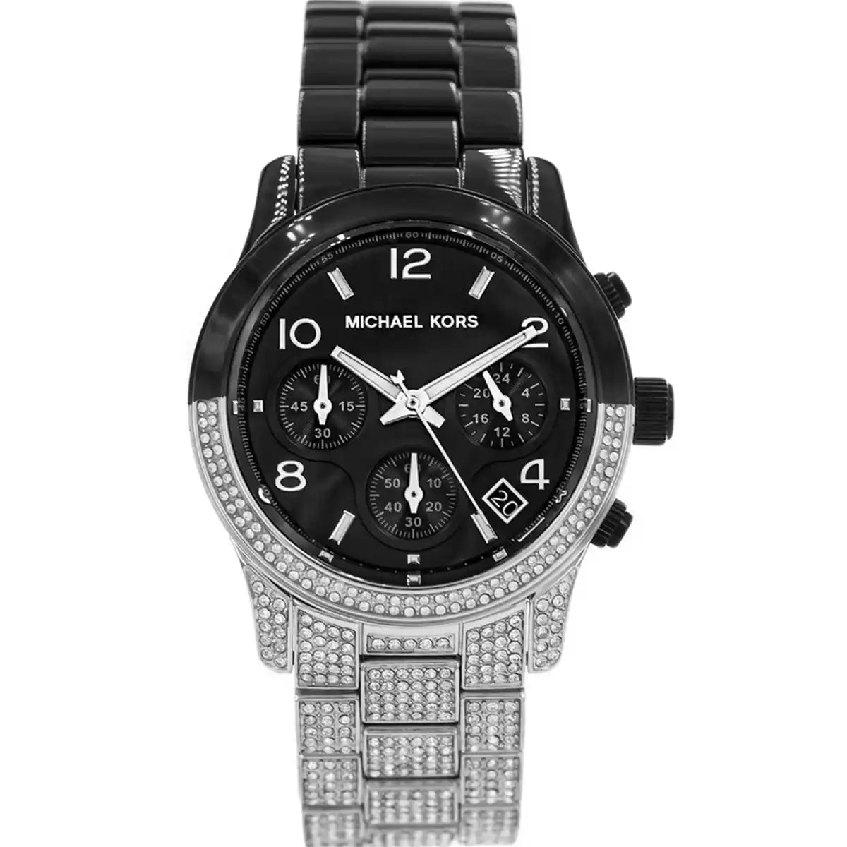 Michael Kors Runway Pavé Two-Tone Watch - MK7433