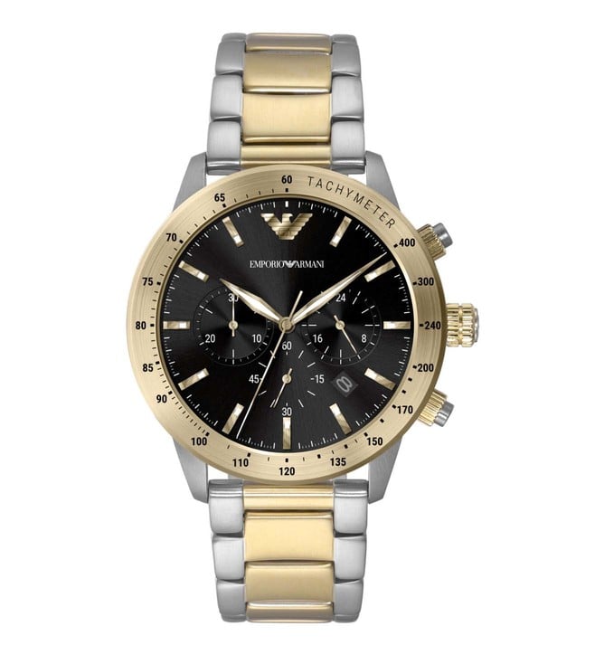 Emporio Armani Chronograph Two-Toned Men's Watch AR11521 - Dawson Watches