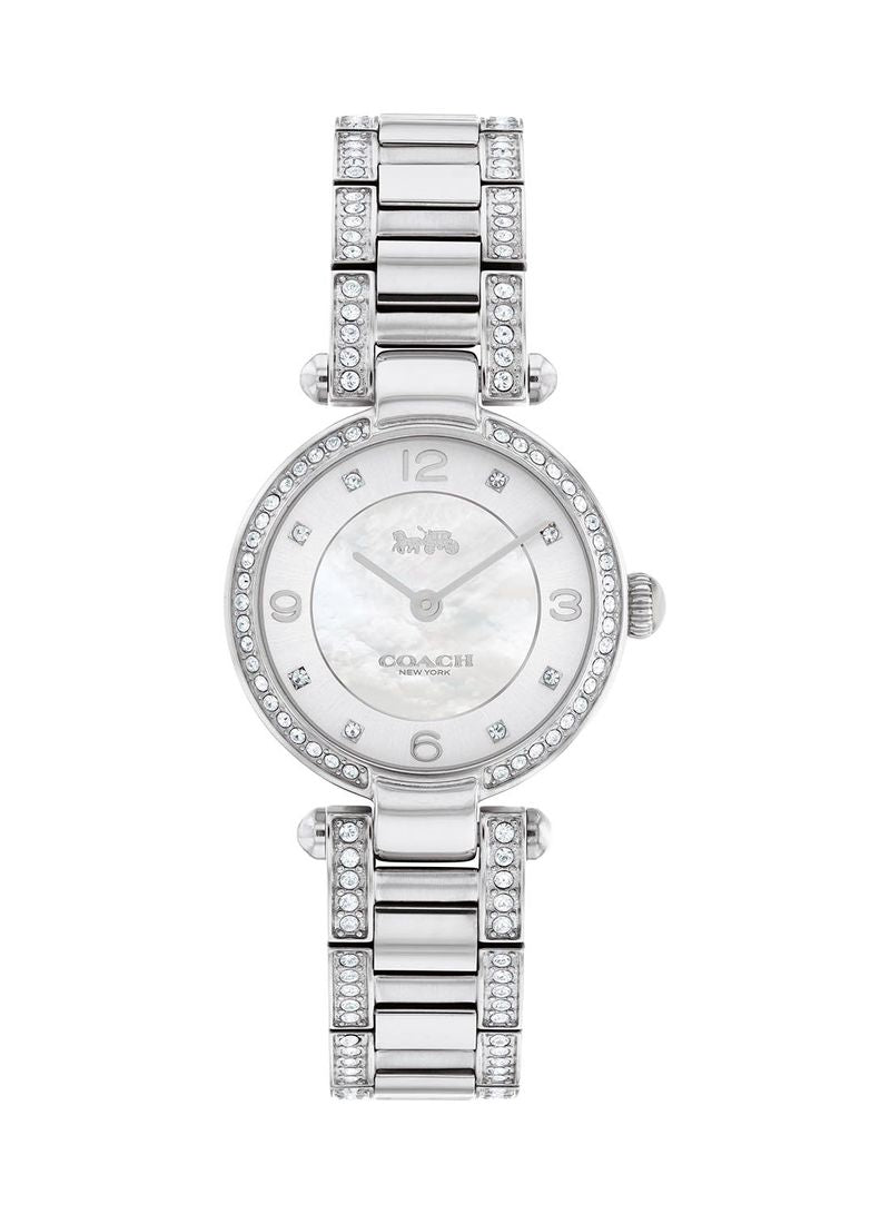 Coach Cary Crystal Silver 26mm Women's Watch 14503837 - Dawson Watches