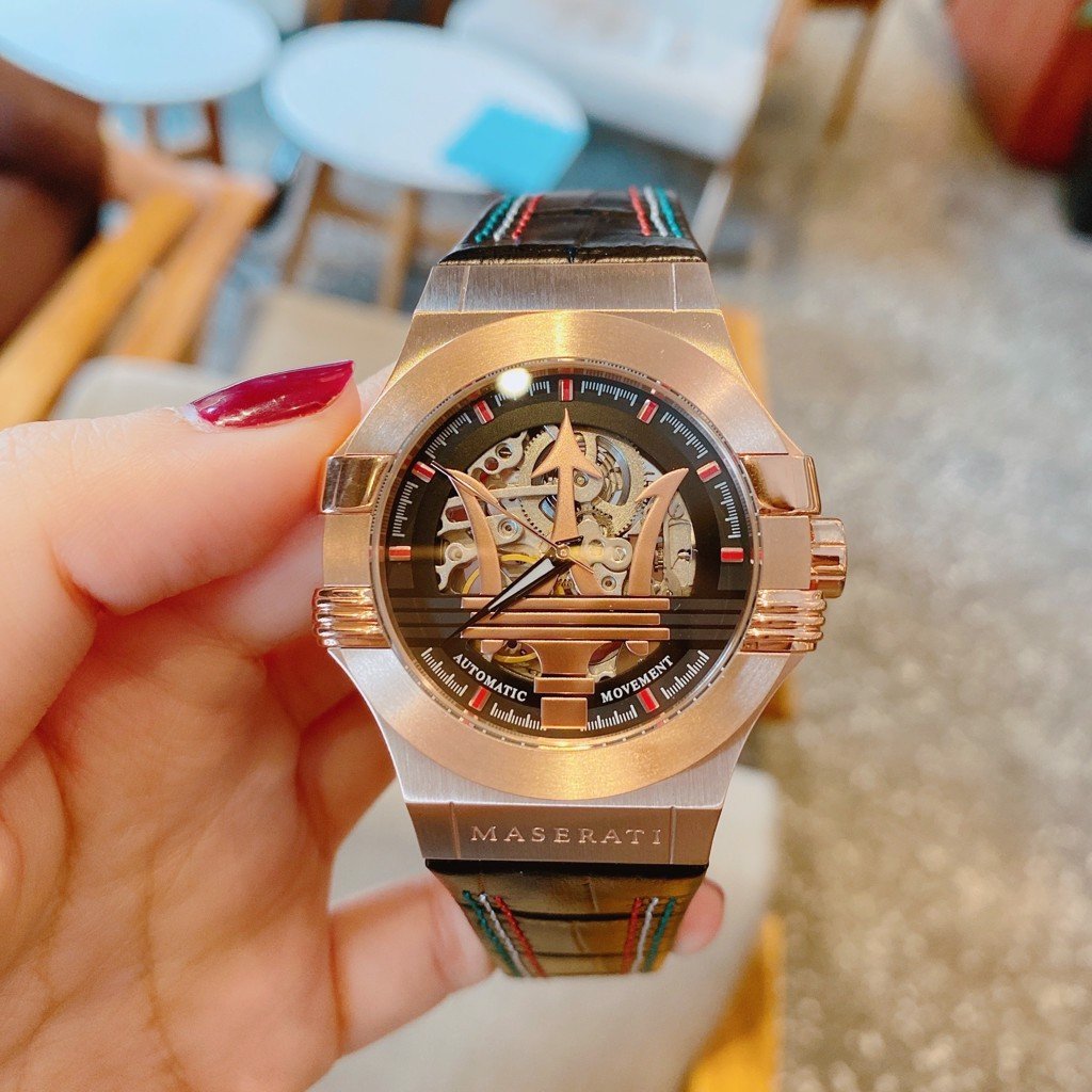 Maserati Automatic Black Dial Stainless Steel Men's Watch R8821108026