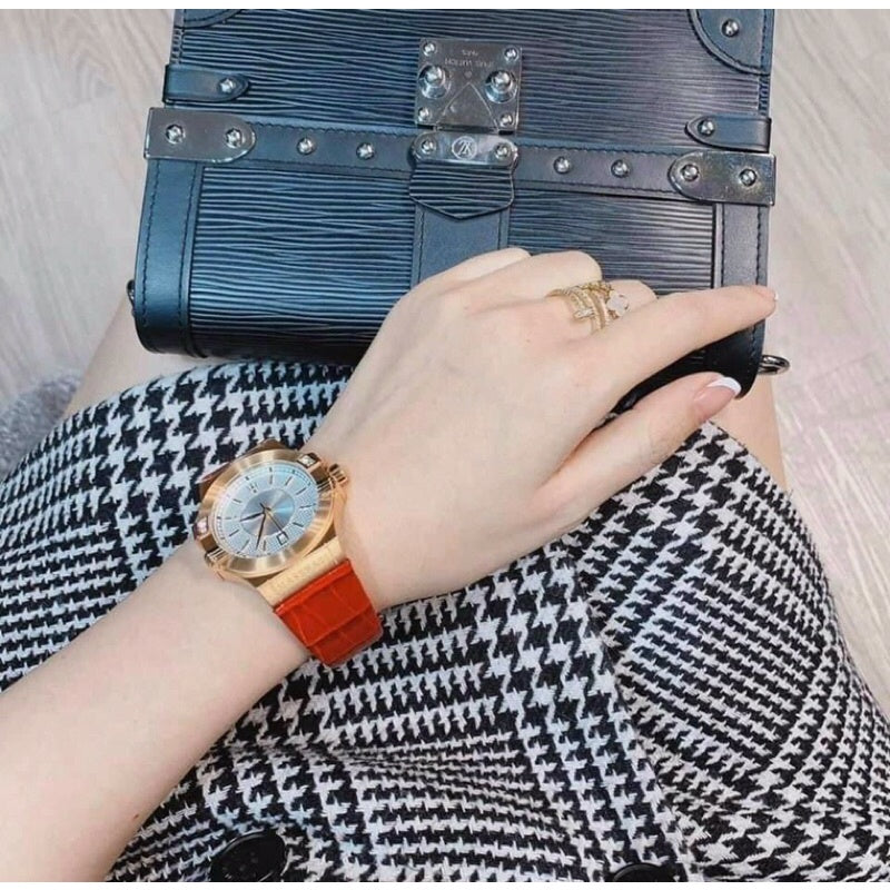 Maserati Potenza Chronograph Silver Dial Ladies Watch R8851108501