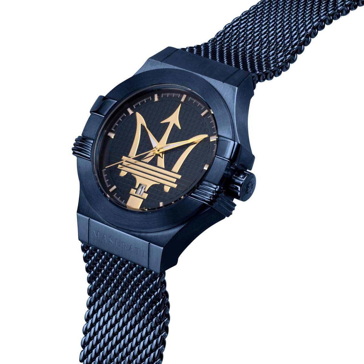Maserati Potenza Analog Blue Steel Men's Watch R8853108008