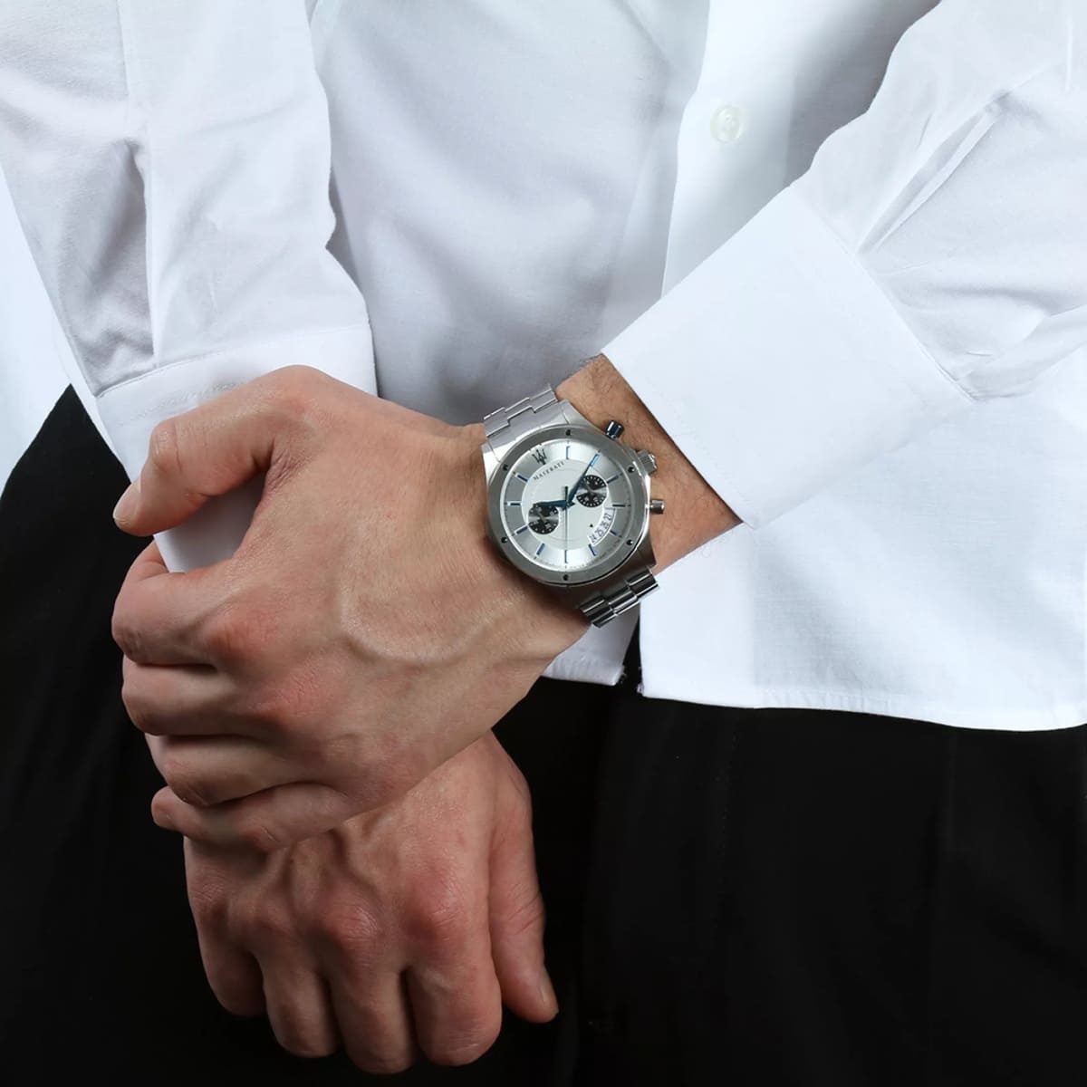 Maserati Circuito Chronograph Silver Dial Men's Watch R8873627005