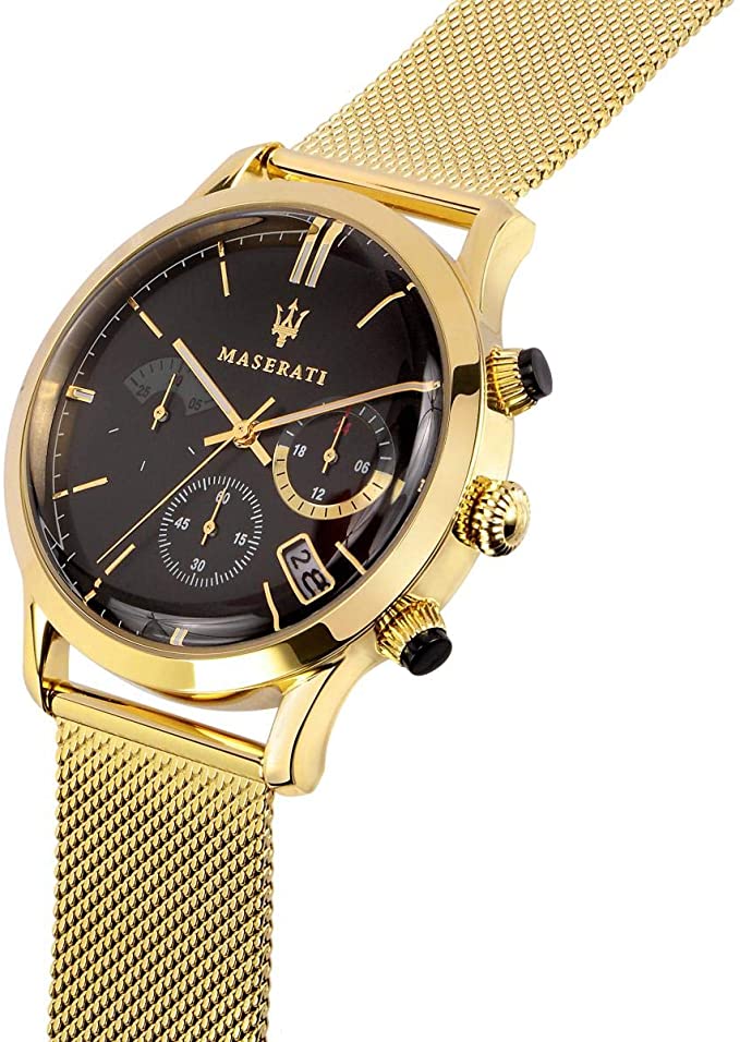 Maserati Ricordo Gold Mesh Men's Watch R8873633003