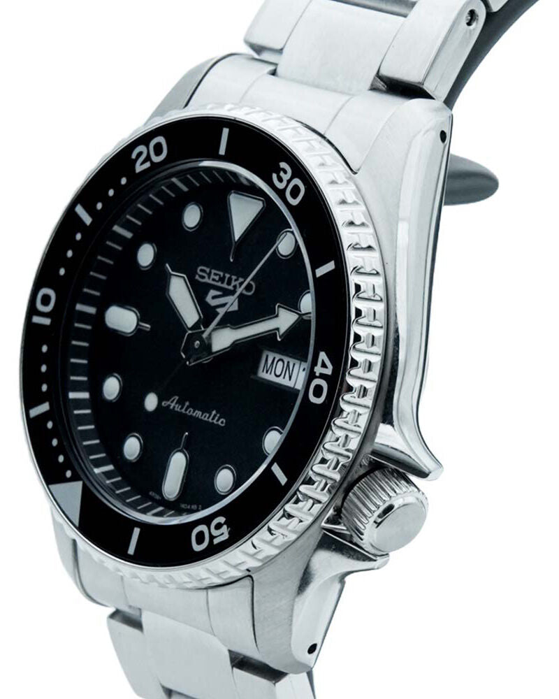 Seiko 5 Sports Automatic Black Dial Watch SRPD55K1