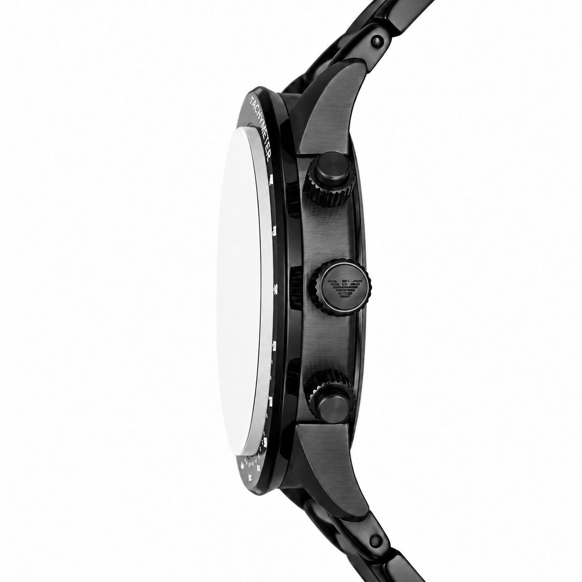 Emporio Armani Chronograph Green Dial Black Watch AR11472