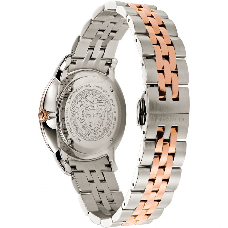 Versace V-Urban Green Dial Two-Tone Men's Watch VELQ00619 - Dawson Watches #2