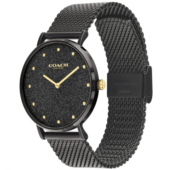 Coach Perry Black Mesh Strap Women's Watch 14503630 - Dawson Watches #2