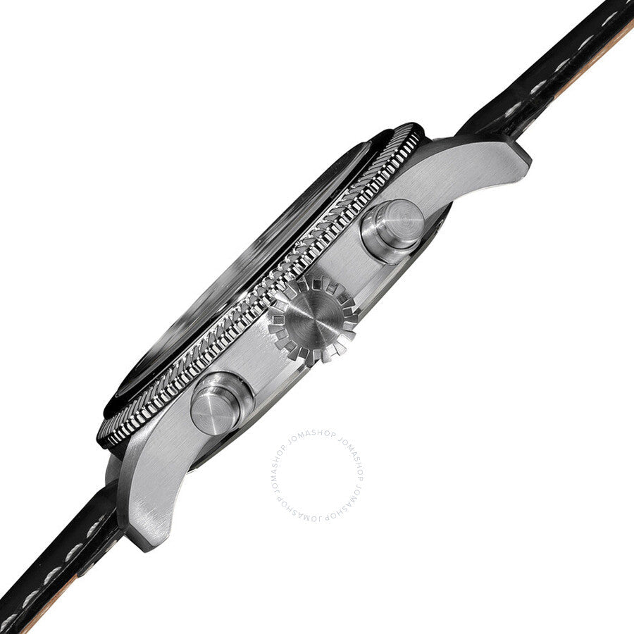 Akribos Ultimate Chronograph Stainless Steel Men's Watch AK575BK - Dawson Watches #4