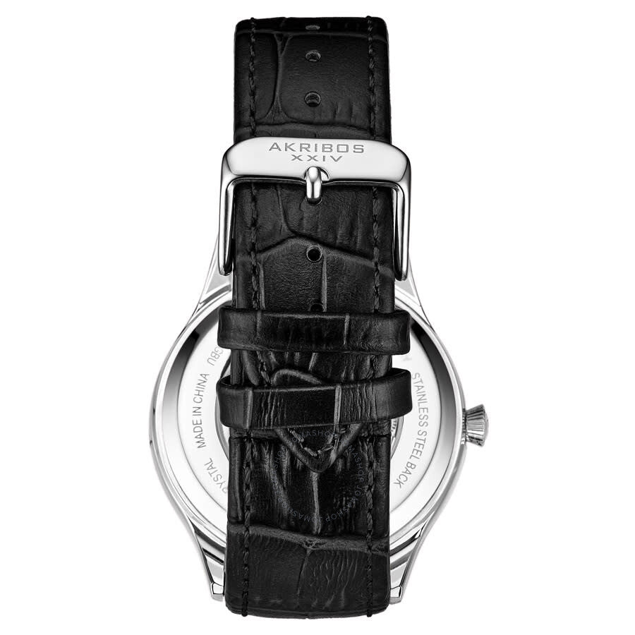 Akribos XXIV Men's Casual Automatic Blue Dial Men's Watch P50106 - Dawson Watches #2