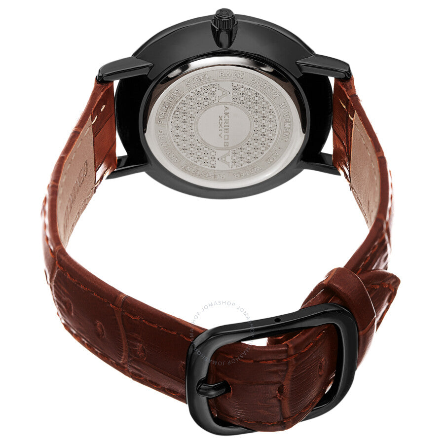 Akribos XXIV Quartz Black Dial Men's Watch AK1077BK - The Watches Men & Co #4