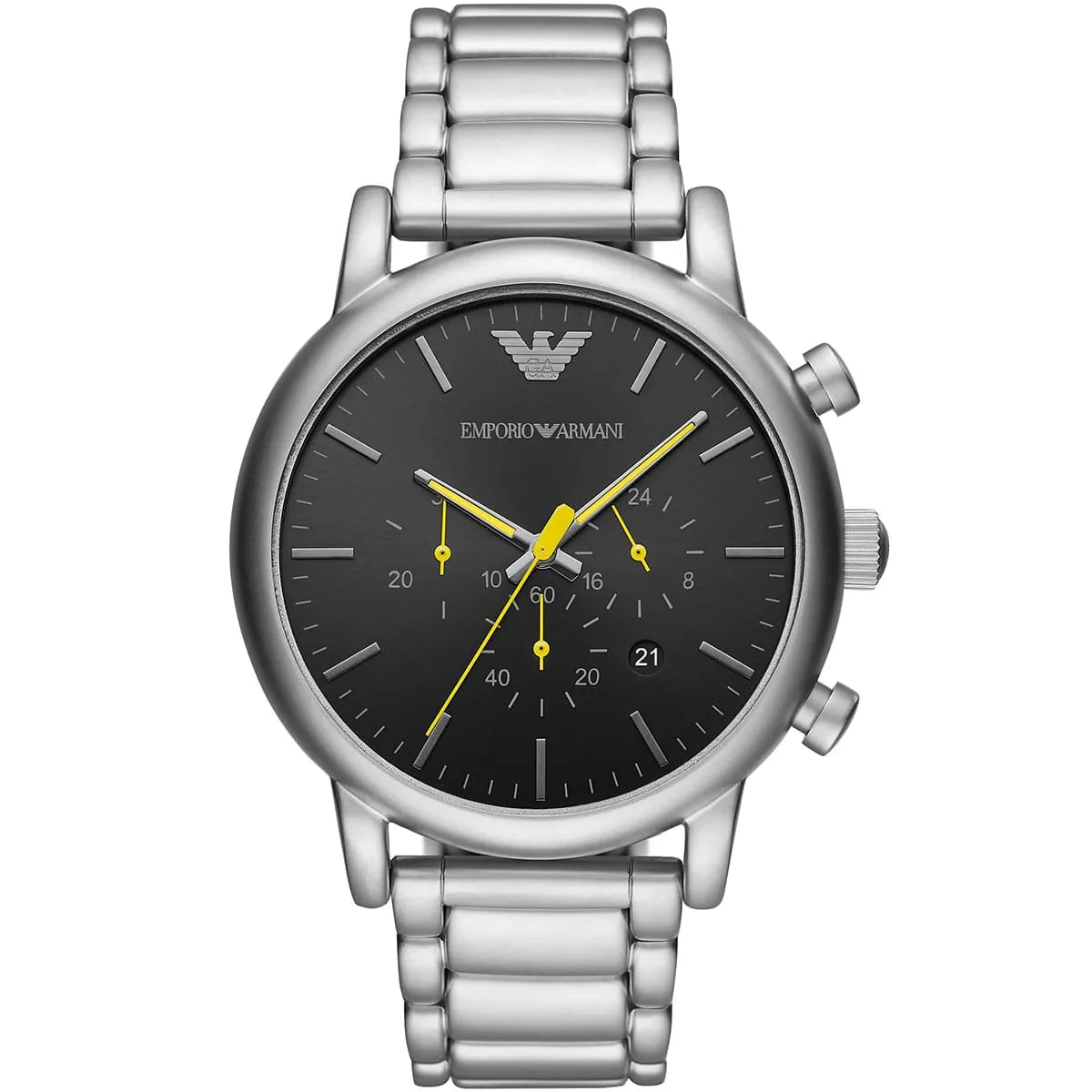 Emporio Armani Luigi Chronograph Quartz Black Dial Watch AR11324