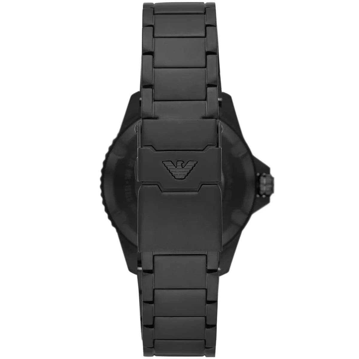 Watch Diver Diver Grey Sunray date window Dial Black PVD Watch - AR11398