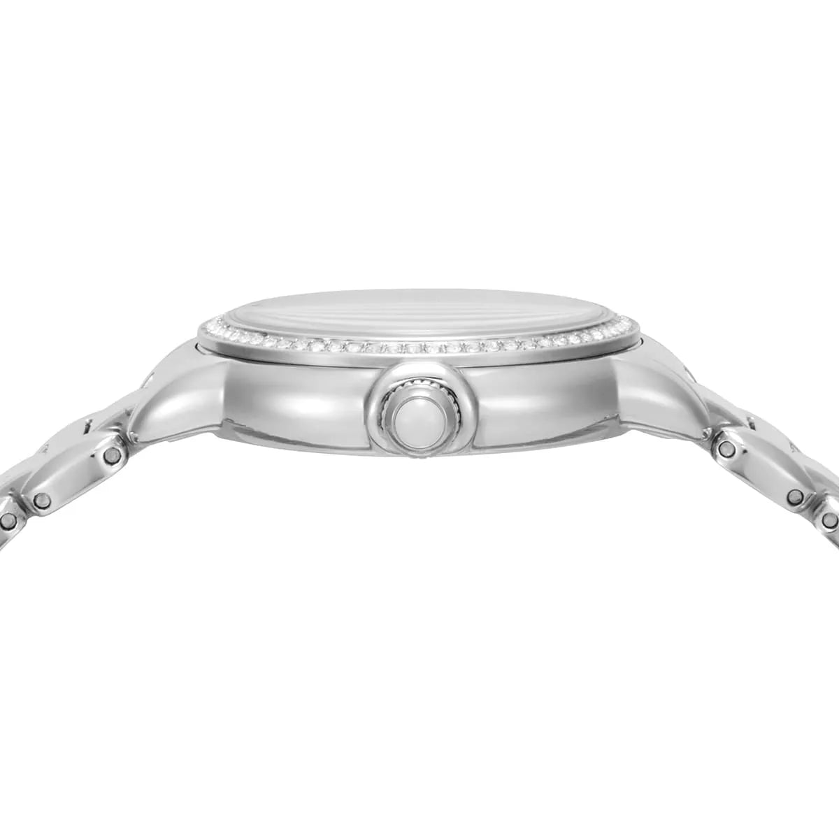 Emporio Armani Mia White MOP Silver Women's Watch - AR11596