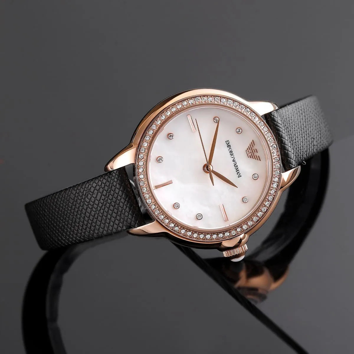 Emporio Armani Rose Gold Ladies Watch - AR11598 AR11598 - Image 6