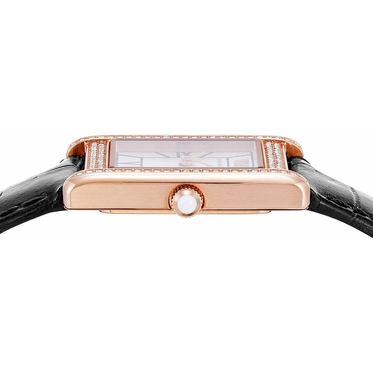 Emporio Armani Genni Black Leather Women's Watch - AR11624