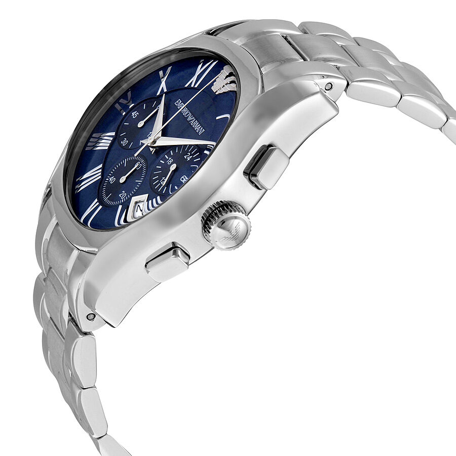Emporio Armani Classic Chronograph Blue Dial Men's Watch AR1635 - BigDaddy Watches #2