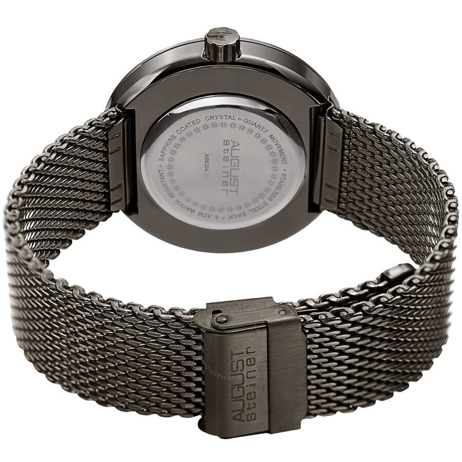 August Steiner Blue Dial Men's Watch AS8204GNBU - The Watches Men & Co #4