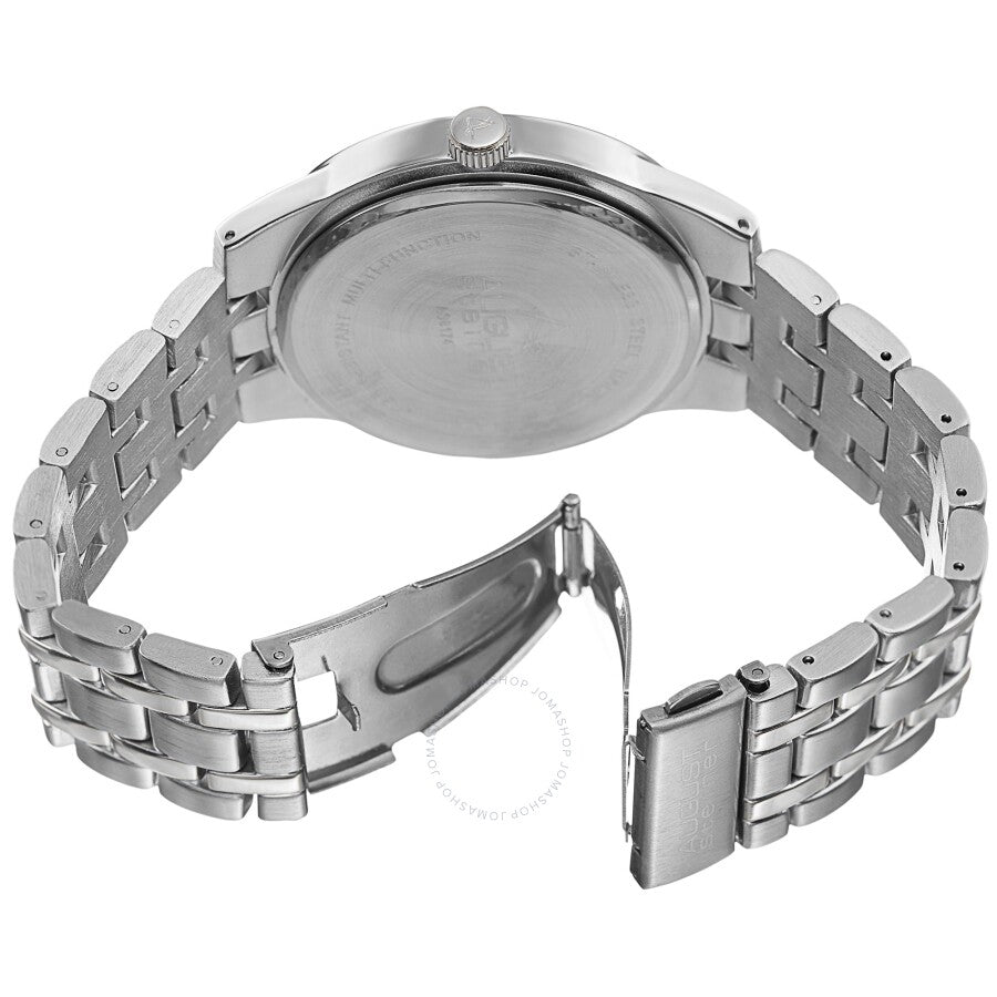 August Steiner Quartz Silver Dial Men's Watch AS8174SS - The Watches Men & Co #4