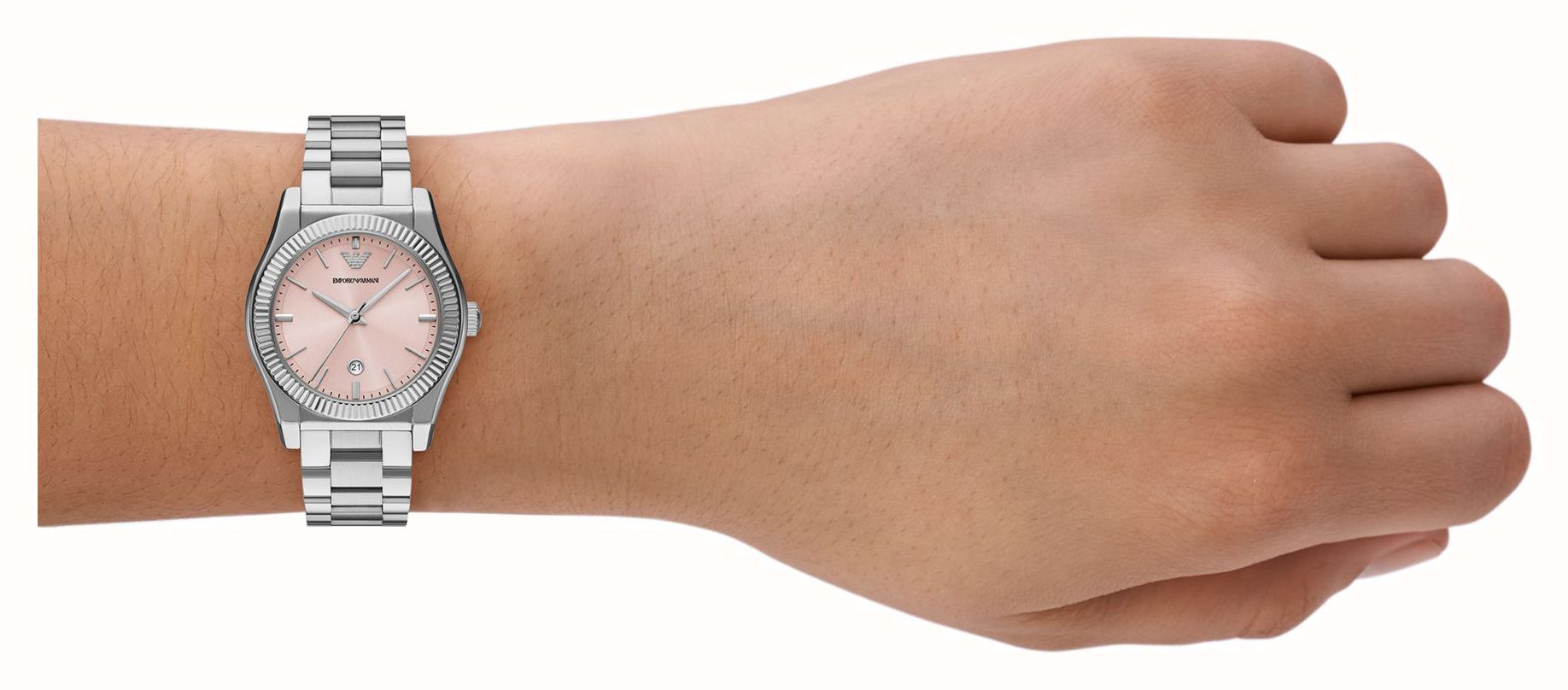 Emporio Armani Analog Pink Dial Women's Watch AR11658 AR11658 - Image 4