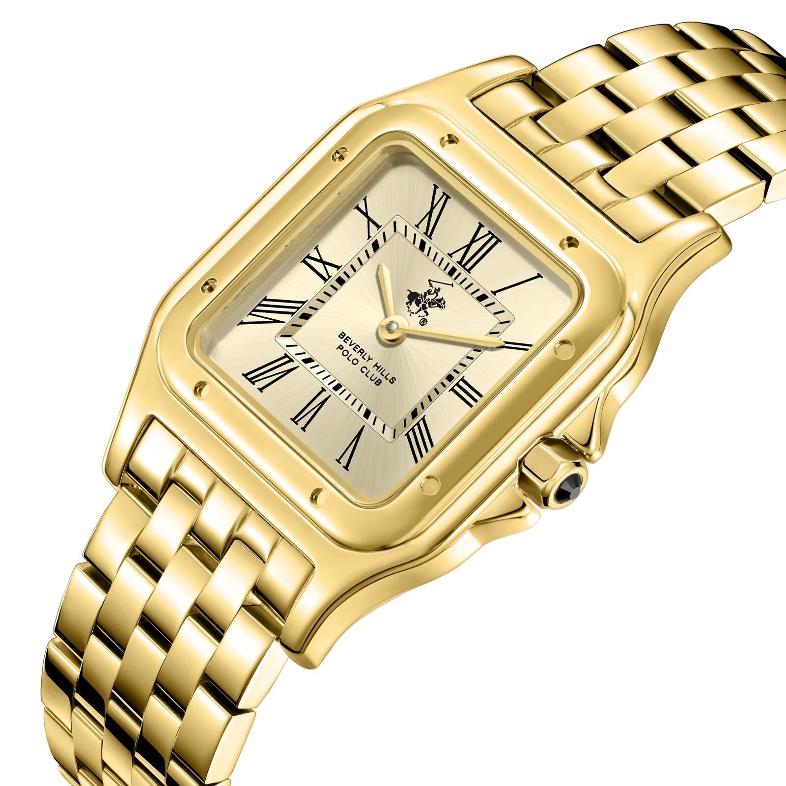 Beverly Hills Polo Club Gold Men's Watch - BP3824C.110
