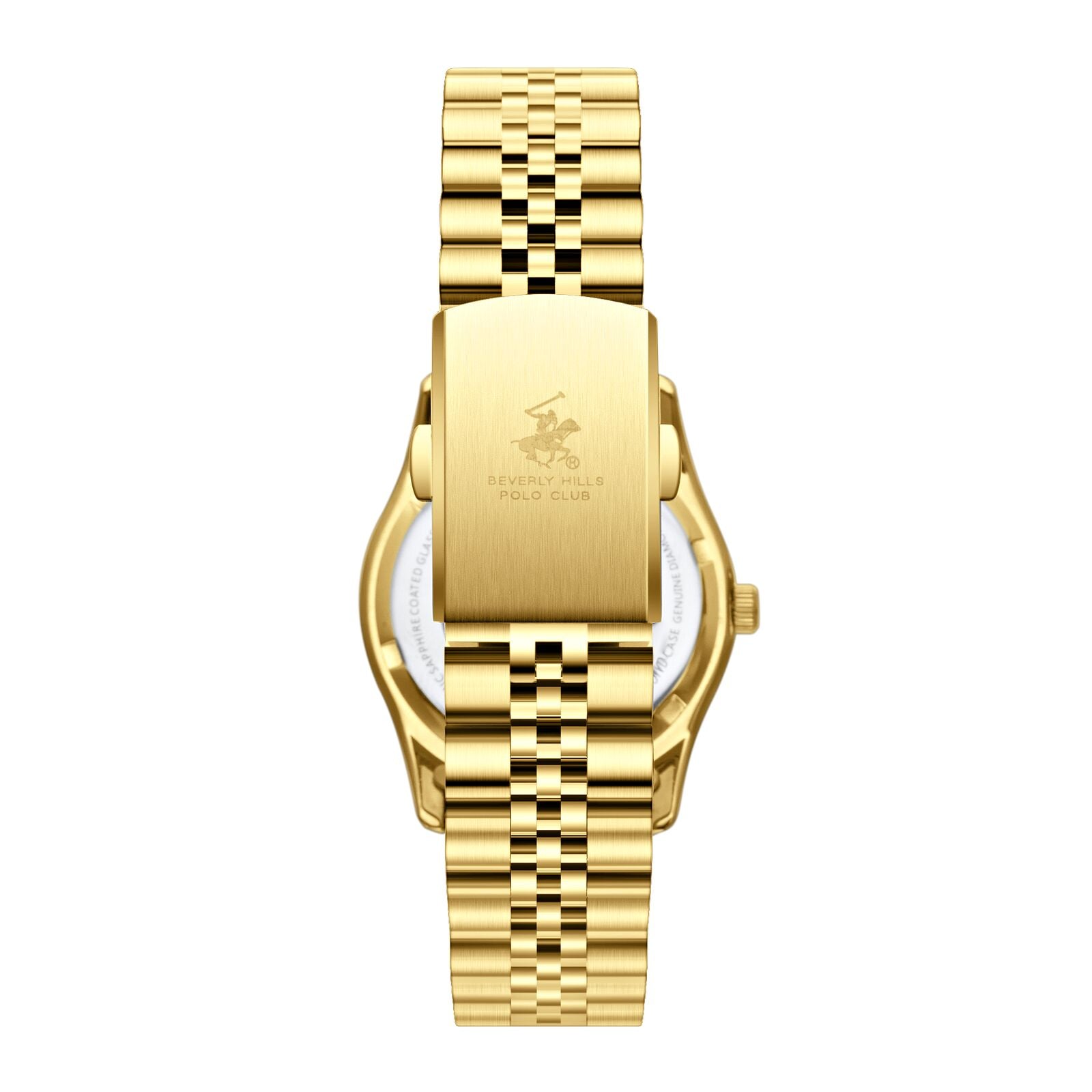 Beverly Hills Polo Club Gold Stainless Steel Ladies Watch - BP3808C.170