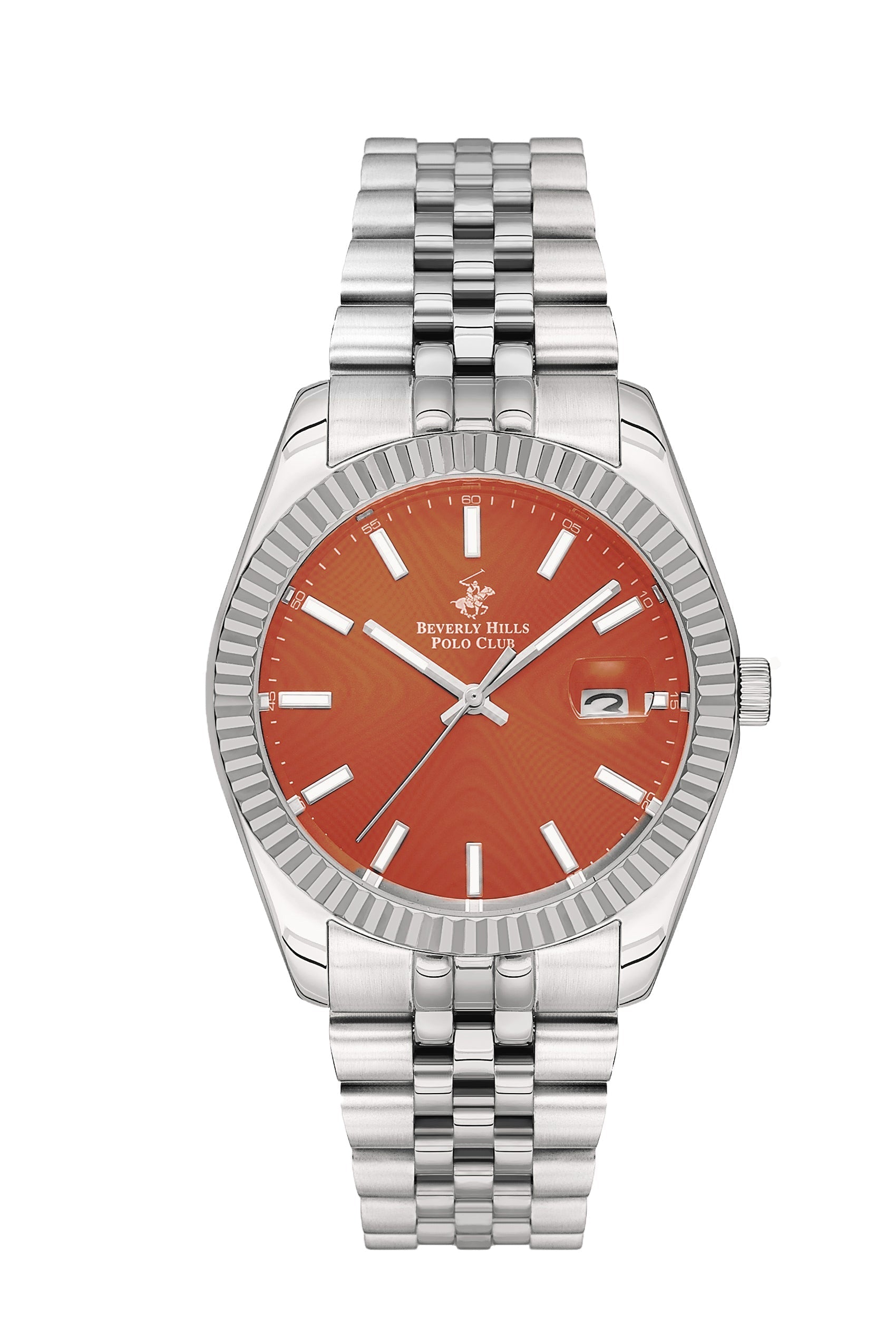 BEVERLY HILLS POLO CLUB Men’s 41 MM Silver Analog Stainless Steel Watch – BP3018X.301 - Watch