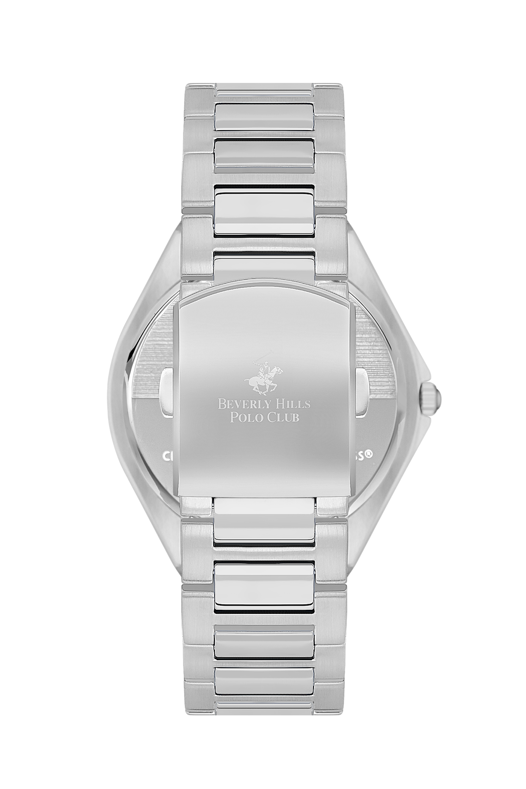 BEVERLY HILLS POLO CLUB Men’s Silver Analog Metal Watch – BP3545X.370 - Watch