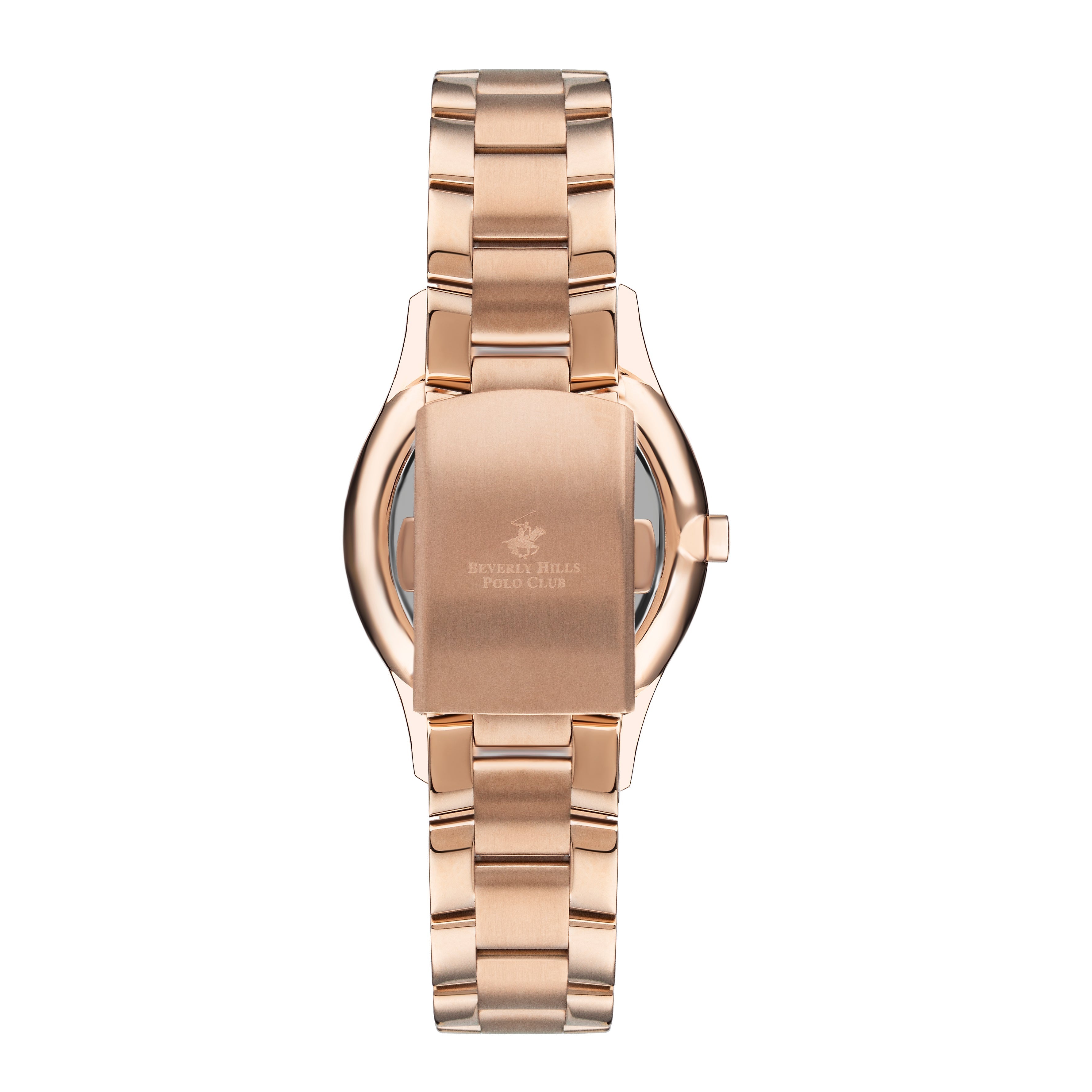 BEVERLY HILLS POLO CLUB Women’s Analog Silver Sunray Dial Watch – BP3286X.430 - Watch