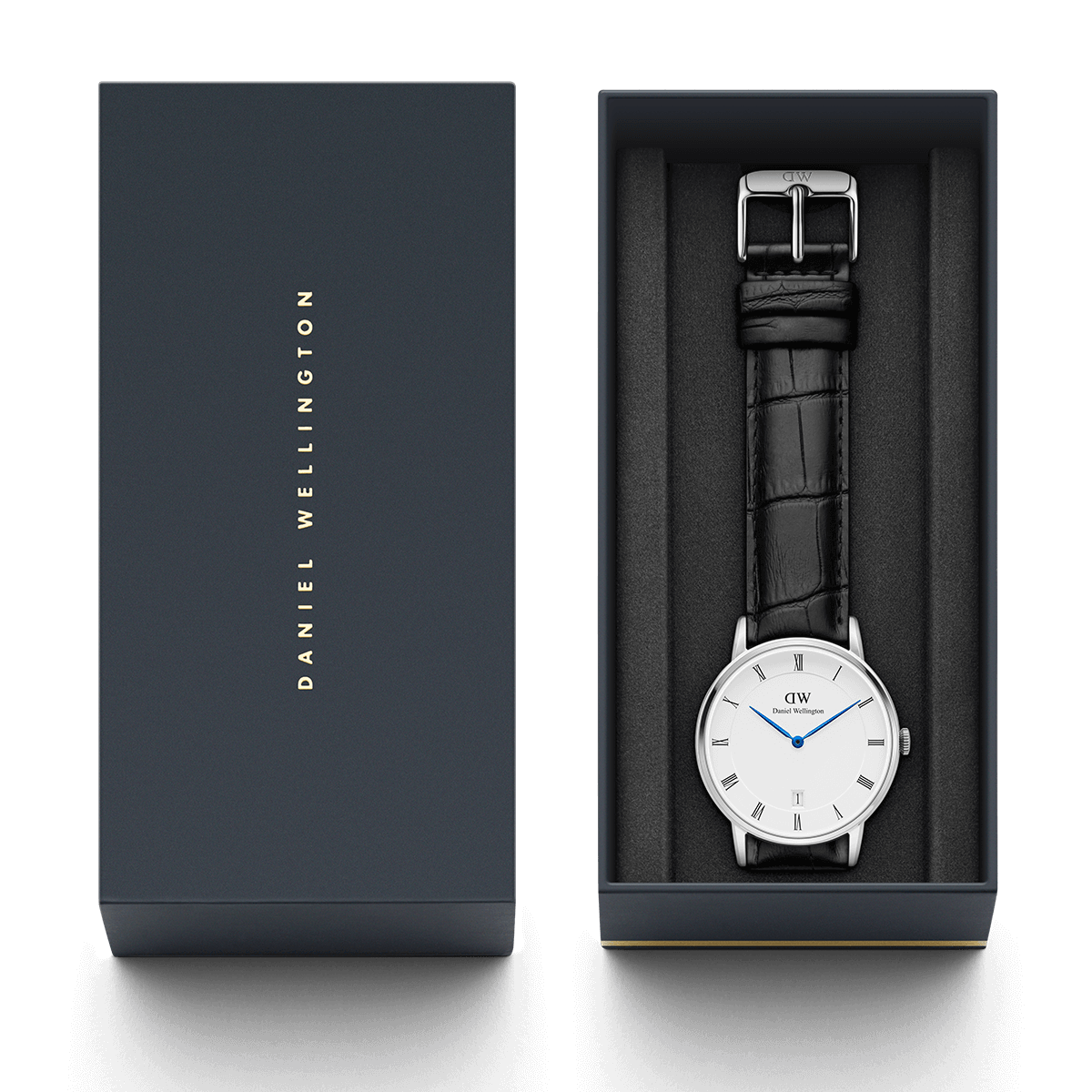 Daniel Wellington Dapper Reading 38mm Men's Silver Watch DW00100108