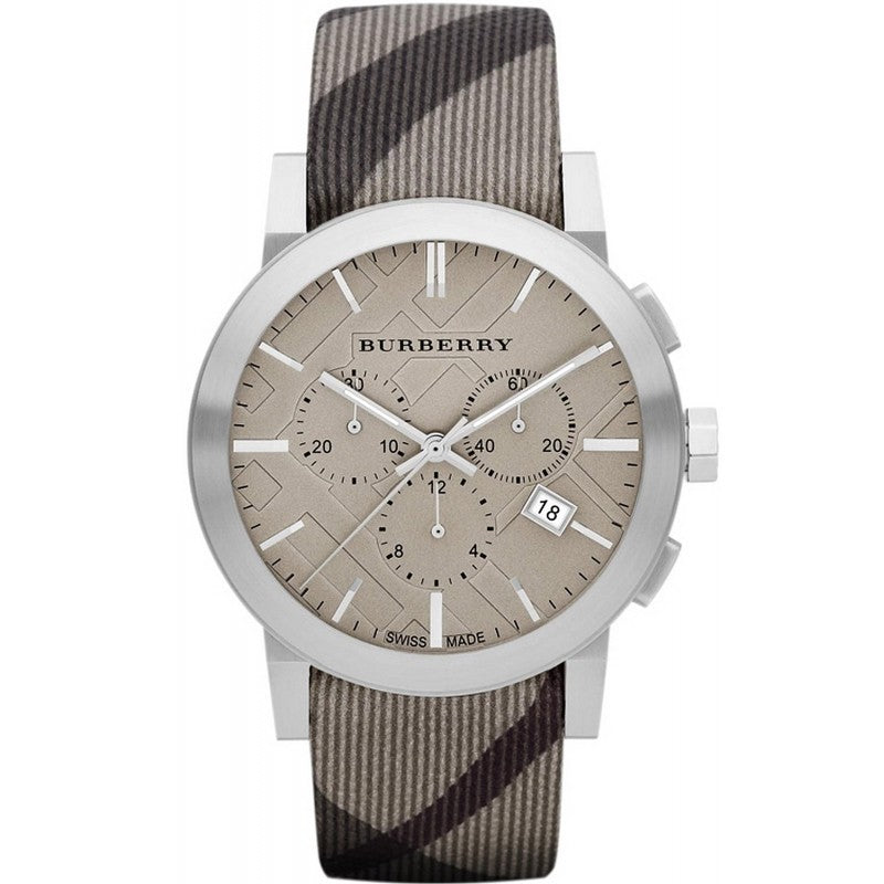 Burberry Men’s Swiss Made Leather Strap Light Brown Dial Men's Watch  BU9358 - Kiwi Watches