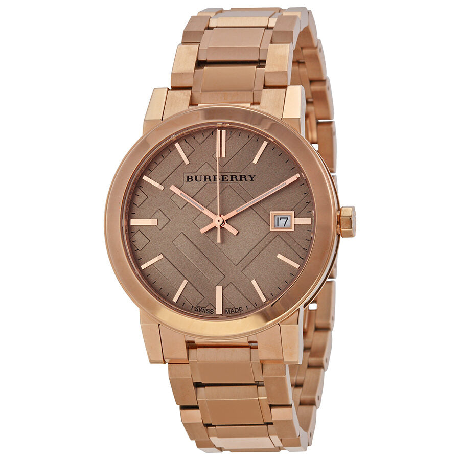 Burberry Rose Dial Rose Gold-tone Ladies Watch BU9034 - BigDaddy Watches