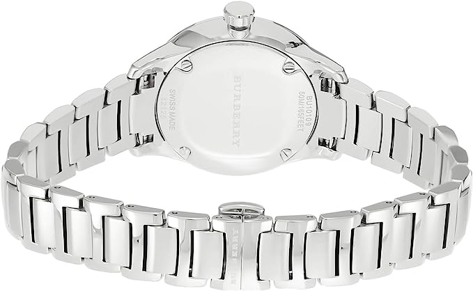 Burberry The Classic Check Silver Women's Watch BU10108