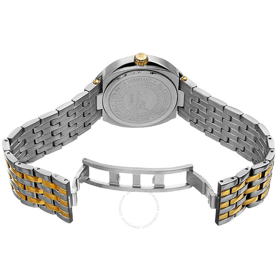 Burgi Quartz Mother of Pearl Dial Ladies Watch BUR164TTG - The Watches Men & Co #3