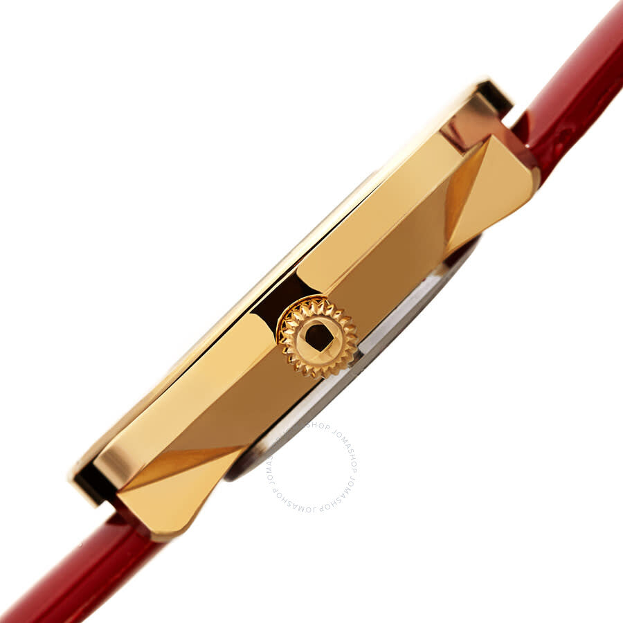 Burgi Quartz Red Dial Ladies Watch BUR272RD - The Watches Men & Co #3