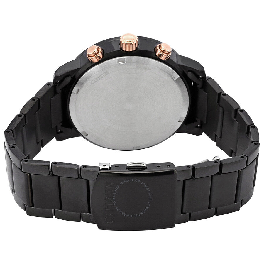 Citizen Chronograph Eco-Drive Black Dial Men's Watch CA0846-81E - The Watches Men & Co #3