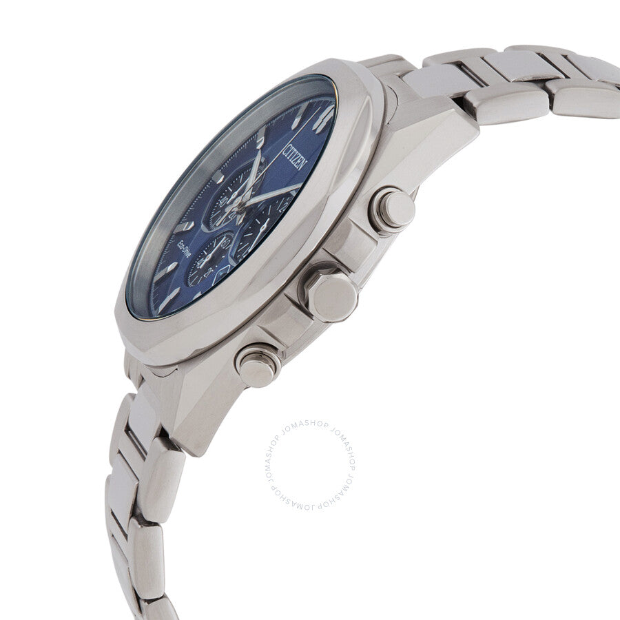 Citizen Eco-Drive Chronograph Blue Dial Men's Watch CA4590-81L - The Watches Men & Co #2