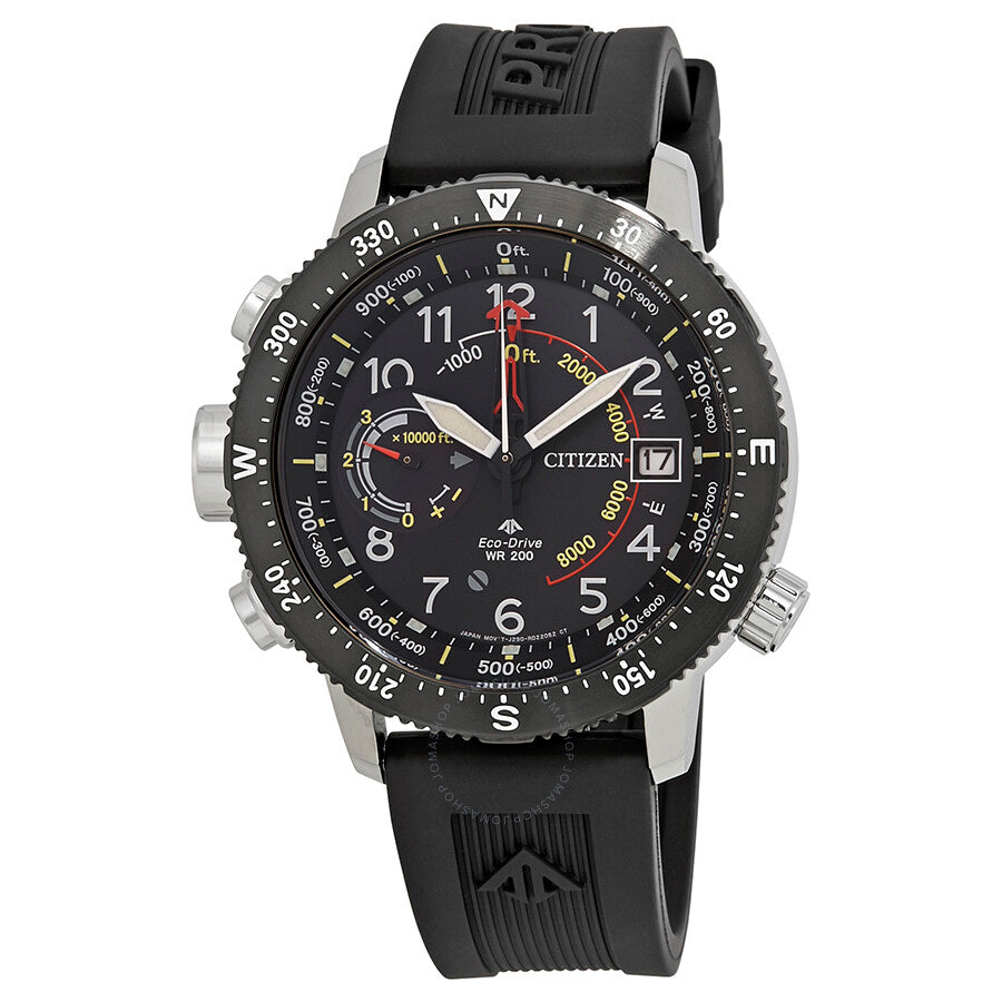 Citizen Promaster Altichron Lefty Black Dial Men's Sports Watch BN5058-07E - The Watches Men & Co