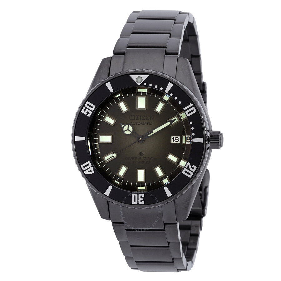 Citizen Promaster Dive Automatic Gray Dial Men's Watch NB6025-59H - The Watches Men & Co