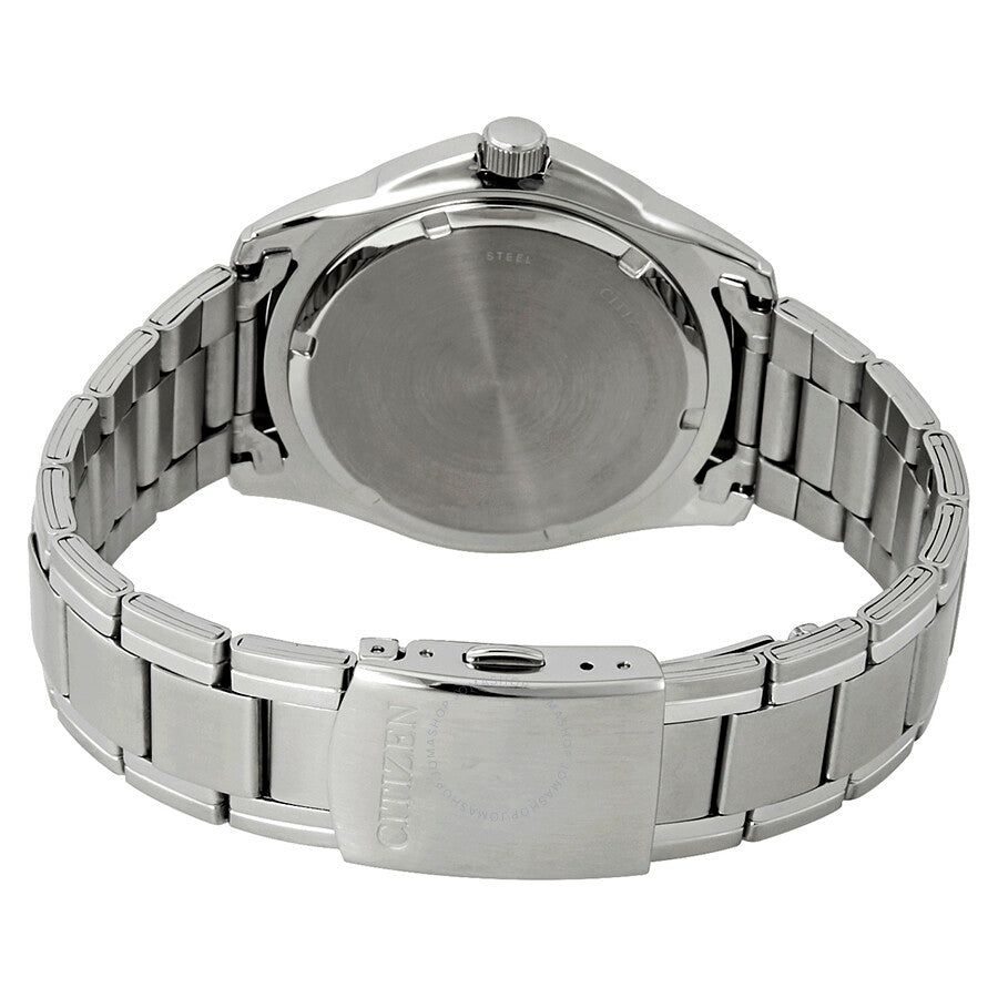 Citizen Quartz Blue Dial Stainless Steel Men's Watch AG8300-52L - The Watches Men & Co #3