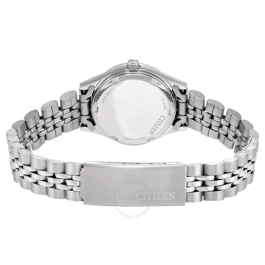 Citizen Quartz Crystal Blue Dial Ladies Watch EQ0530-51N - The Watches Men & Co #3