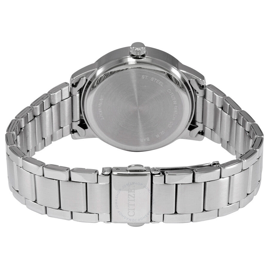 Citizen Quartz Crystal Pink Dial Ladies Watch EL3090-81X - The Watches Men & Co #3