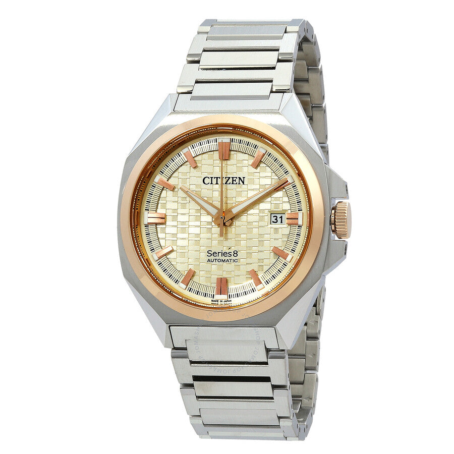 Citizen Series 8 Automatic Champagne Dial Men's Watch NB6059-57P - Dawson Watches