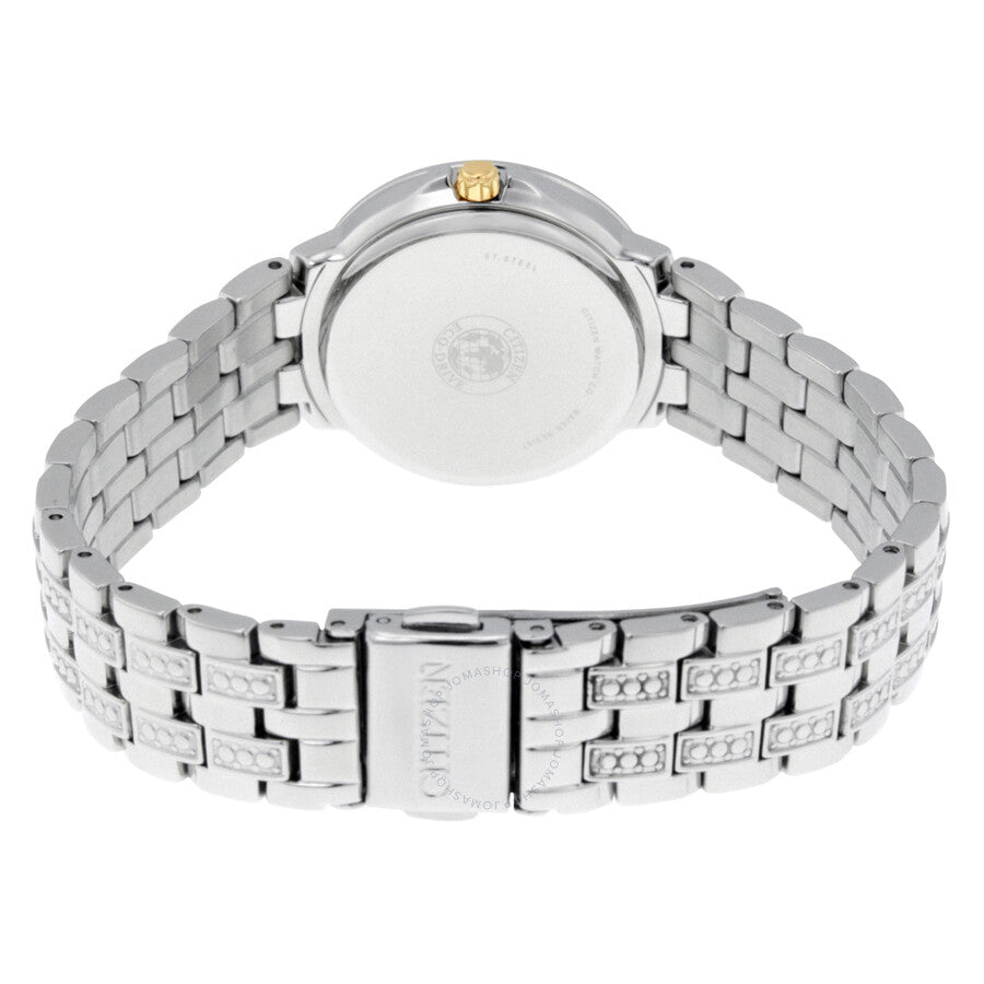 Citizen Silhouette Crystal Eco-Drive Ladies Watch EW2340-58A - The Watches Men & Co #3